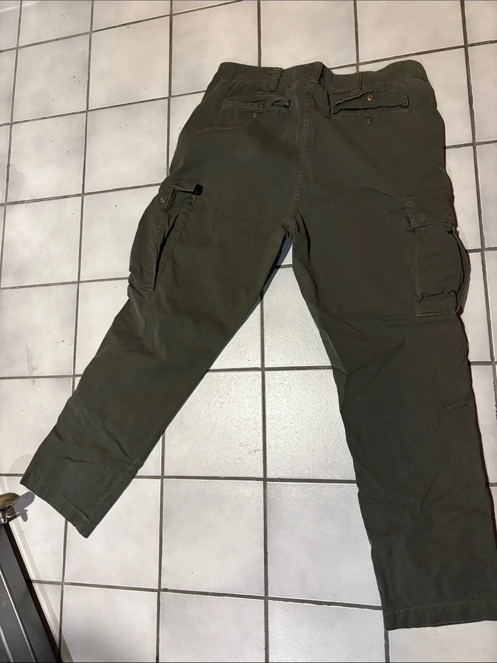 Banana Republic Olive Cargo Utility Pants 36x32